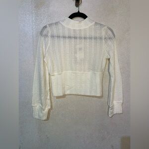 Band Of The Free Off White/Cream Women's Top